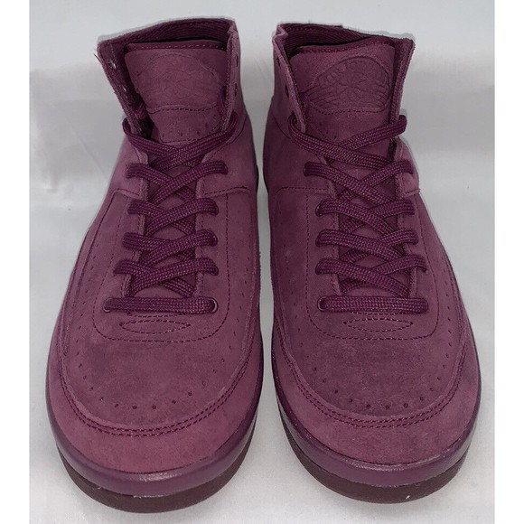 Nike Retro  Air Jordan 2 II Decon Bordeaux Men’s Size 8 Suede DS RARE main image 6